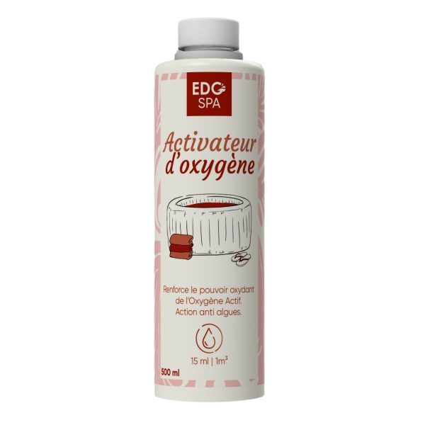 ACTIVATEUR D'OXYGENE ACTIF LIQUIDE POUR SPA - BOUTEILLE DE 500 ML EDG SPA