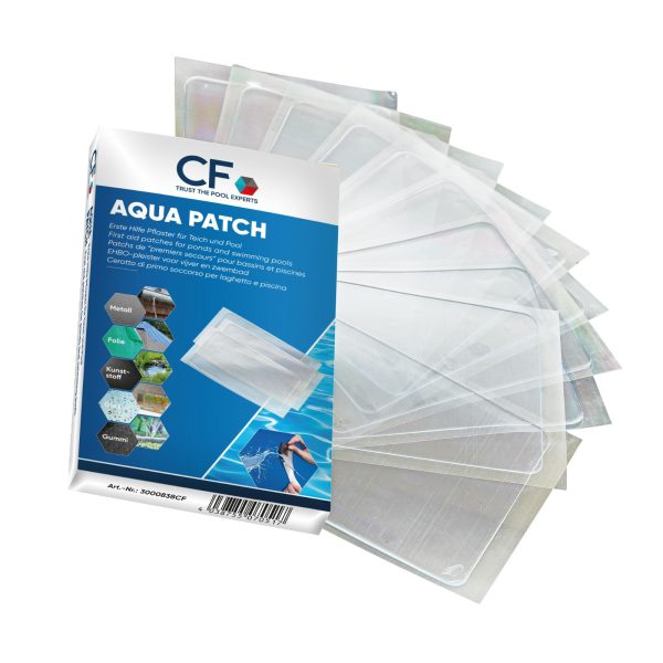 CF AQUAPATCH - 10 PATCHS DE REPARATION LINER - PRESENTOIR DE 10 BOITES