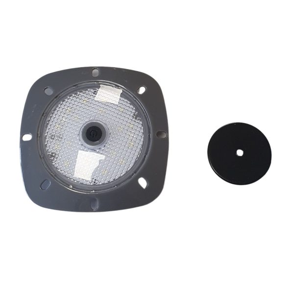 Projecteur autonome rechargeable coloris gris 18 led blanche - SEAMAID – Image 3