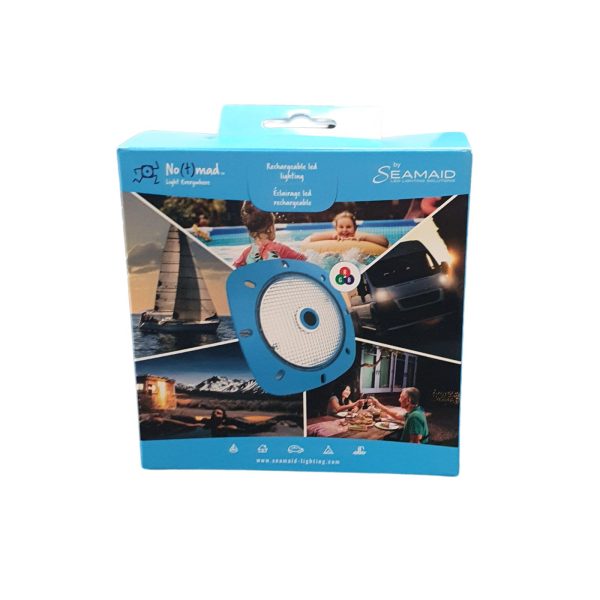 Projecteur NOTMAD bleu clair LED RVB - SEAMAID – Image 5