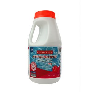 Hypochlorite de calcium -Bidon de 2 kg – rattrapage des eaux vertes -EDG BY AQUALUX