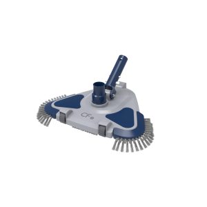Tête de balai aspirateur triangulaire liner  – brosses latérales - CF