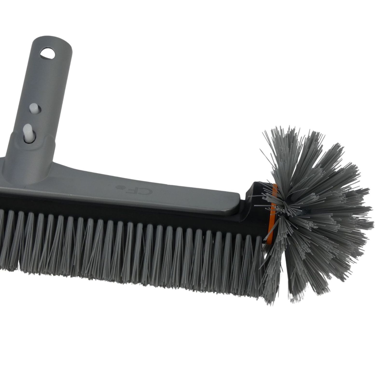 Brosse de paroi aluminium - brosses latérales 45 cm - CF – Image 2