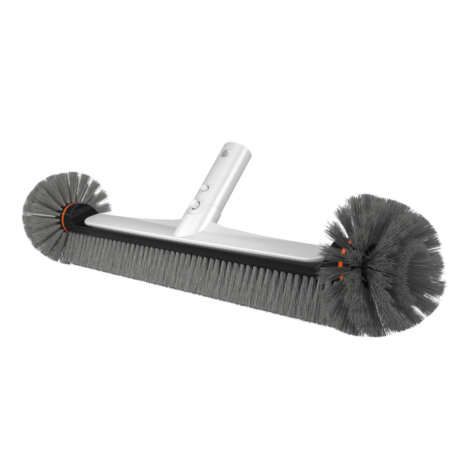 Brosse de paroi aluminium - brosses latérales 45 cm - CF